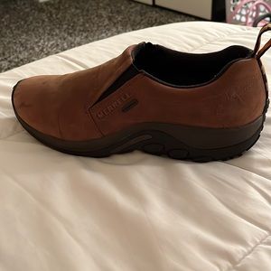 Men’s Merrills size 12, worn for a few hours